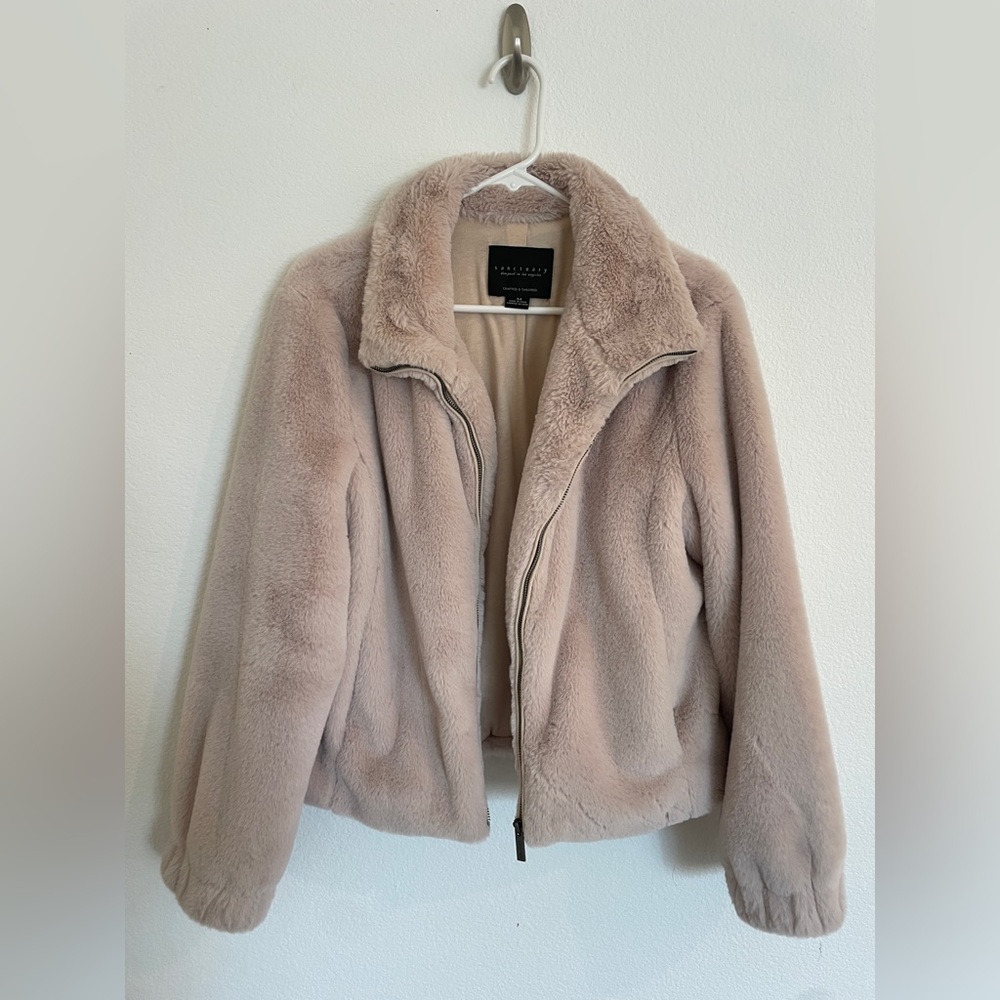 Sanctuary faux fur jacket